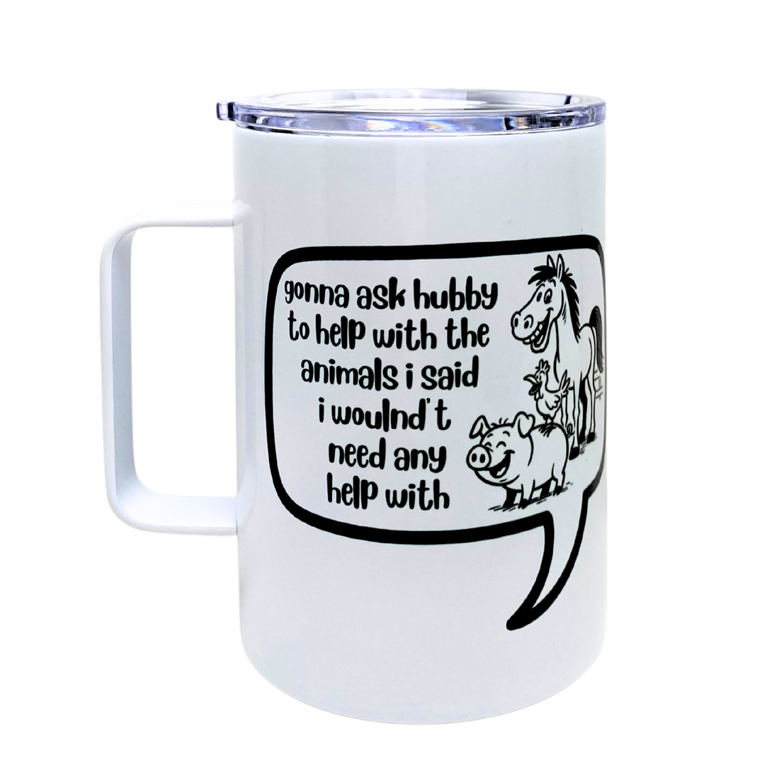 Gonna Ask Hubby Funny Mug Snarky Tumbler The Laughing Lemon
