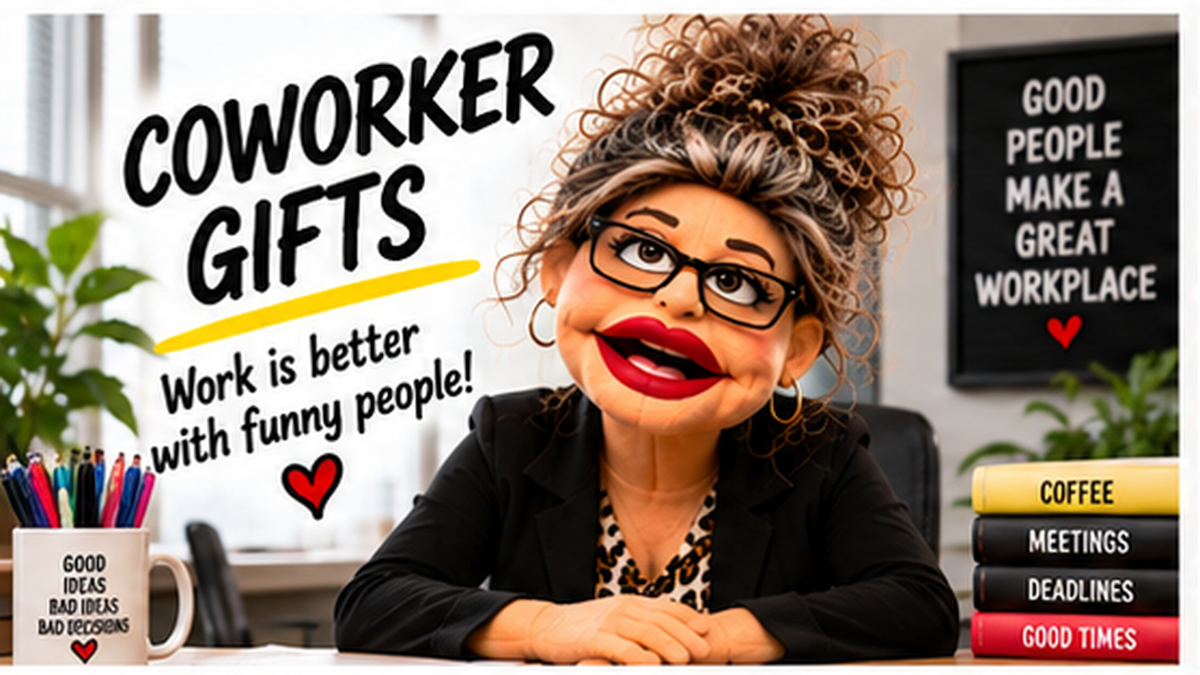 Funny coworker gifts from The Laughing Lemon