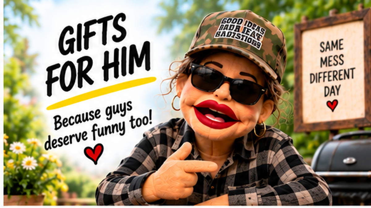 Funny gifts for men from The Laughing Lemon