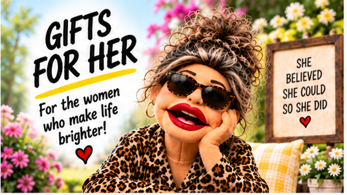 Funny gifts for women from The Laughing Lemon
