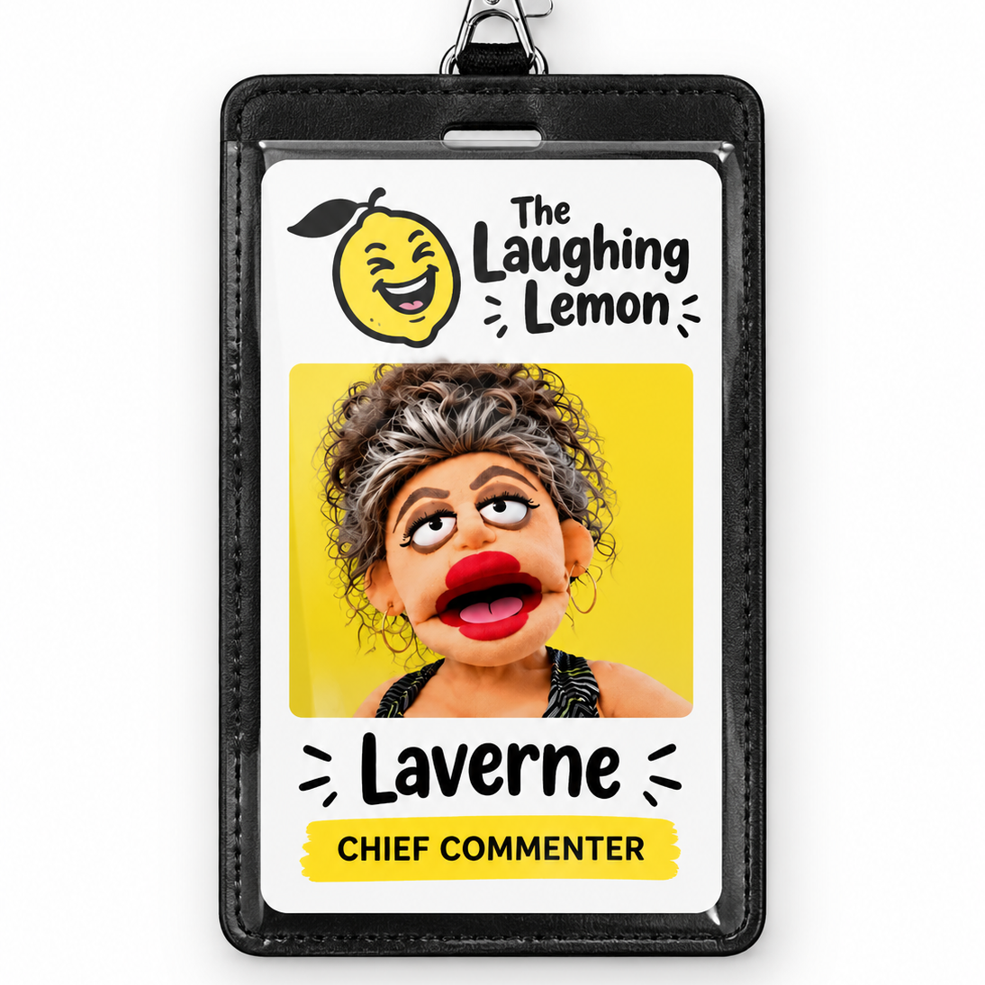 Known For My Personality Funny ID Badge Holder & Lanyard | Coworker Gift