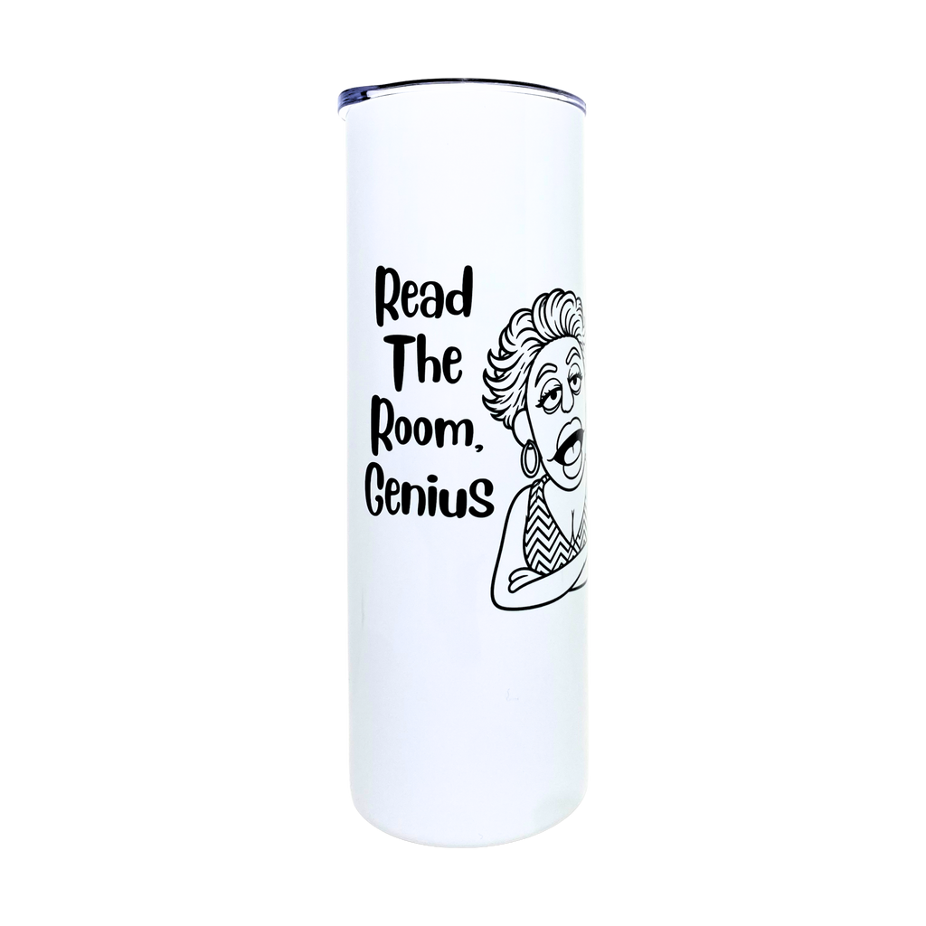 Laverne's Collection - Read The Room Genius - AVAILABLE AS A FUNNY MUG OR TUMBLER